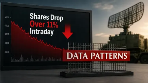 Data Patterns (India) Limited Q4FY26 Revenue Declines to ₹345 Crore; Stock Slides Over 11% Intraday
