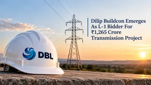 dilip buildcon wins 1265 crore bid for maharashtra transmission project Dilip Buildcon Emerges As L-1 Bidder For ₹1,265 Crore Maharashtra Transmission Project