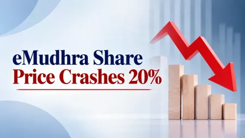 why is emudhra share price falling today eMudhra Share Price Crashes 20% To Lower Circuit After Google, Mozilla Act On Security Certificates