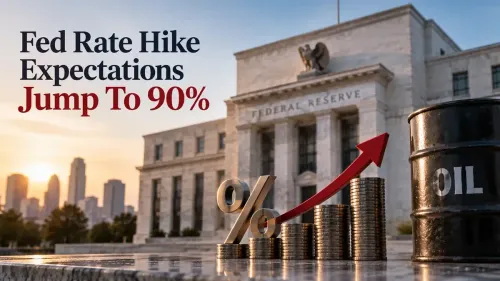 fed rate hike inflation oil prices september 2026 Fed Rate Hike Expectations Jump To 90%