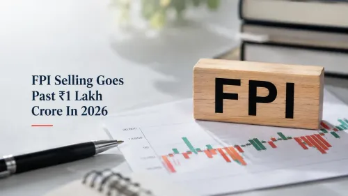 FPI Selling Goes Past ₹1 Lakh Crore In 2026