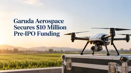 Garuda Aerospace Secures $10 Million Pre-IPO Funding At $320 Million Valuation Ahead Of Proposed 2027 IPO