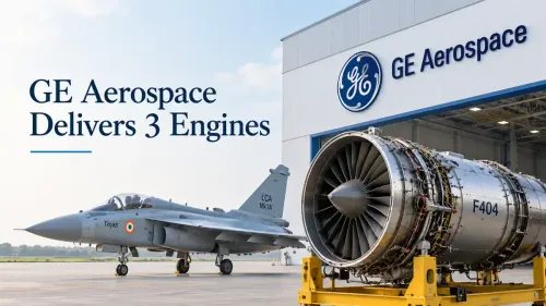 GE Aerospace Delivers Three Engines To HAL 