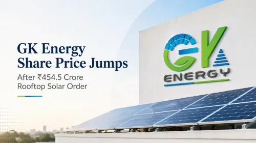 GK Energy Share Price Jumps 9%
