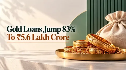 gold loan repayment stress bajaj finance piramal finance Gold Loans Jump 83% To ₹5.6 Lakh Crore