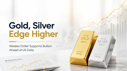 MCX Gold, Silver Climb as Weaker Dollar Supports Bullion Ahead of Key US Economic Data