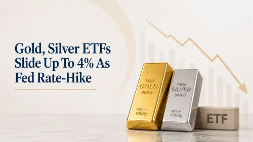 gold silver ETFs fall Fed rate hike bets precious metals Gold, Silver ETFs Slide Up To 4% As Fed Rate-Hike Bets Hit Precious Metals