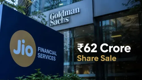 Jio Financial Stake Worth ₹62 Crore Sold By Goldman Sachs To Morgan Stanley