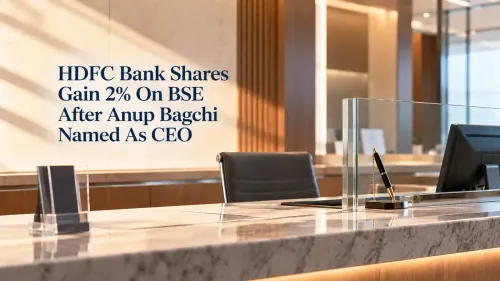 hdfc bank shares and q2 business update shows significant growth as anup bagchi takes charge HDFC Bank Shares Gain 2% On BSE After Anup Bagchi Named As CEO; Significant Q2 Growth Adds To Investor Confidence
