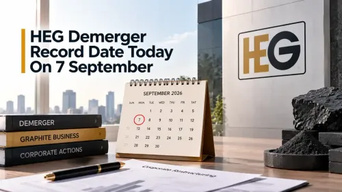 heg demerger record date 7 september 2026 HEG Demerger Record Date Today On 7 September
