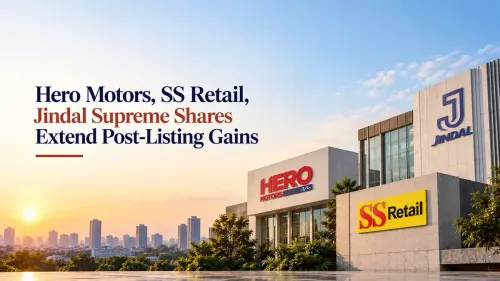 Hero Motors, SS Retail, Jindal Supreme Shares Rise Up To 20%; SS Retail Up 109% From IPO Price 