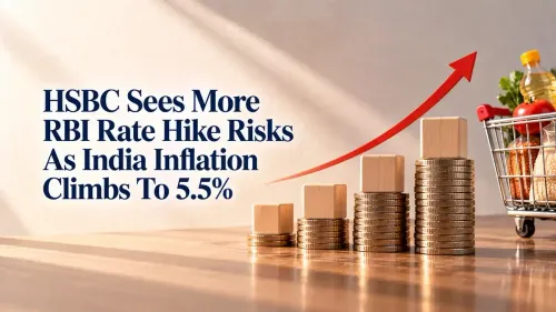 HSBC Sees Greater Risk Of More RBI Rate Hikes As India’s CPI Inflation Climbs To 5.5% And Price Pressures Spread 