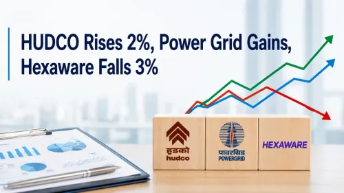 hudco hexaware technologies bihar mou ceo exit HUDCO Gains Around 2% On Bihar MoU, Hexaware Falls Nearly 3% After CEO Exit, Power Grid Rises