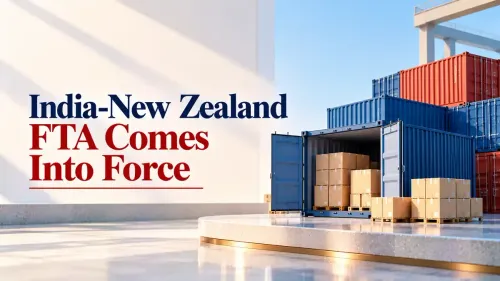 india new zealand fta duty free exports 20 billion investment India-New Zealand FTA Comes Into Force