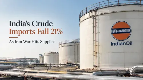 India’s Crude Imports Fall 21% As Iran War Hits Supplies; US Curbs Russian And Iranian Oil