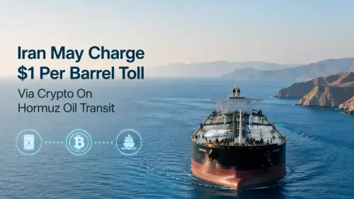 Iran May Charge $1 Per Barrel Toll Via Crypto On Hormuz Oil Transit