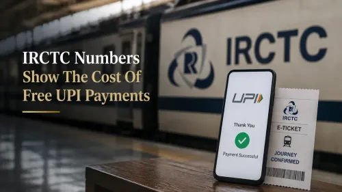 irctc q1 earnings upi payments convenience fee revenue IRCTC Numbers Show The Cost Of Free UPI Payments