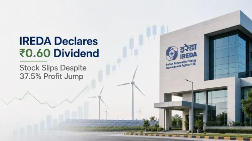 IREDA Declares ₹0.60 Dividend, Stock Slips Despite 37.5% Profit Jump