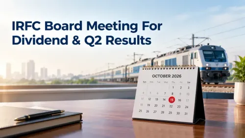 IRFC Interim Dividend: Indian Railway Finance Corporation Sets Board Meeting For Q2 FY27 Results And Payout