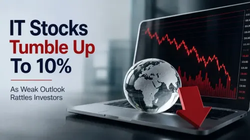 IT Stocks Tumble Up To 10% As Weak Outlook Rattles Investors