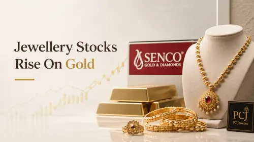 why are jewellery stocks rising today PC Jeweller Senco Gold jump up to 5 percent as gold prices extend gains Why Are Jewellery Stocks Rising Today? PC Jeweller, Senco Gold Jump Up To 5% As Gold Prices Extend Gains