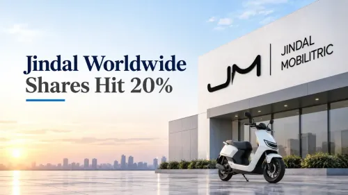 Jindal Worldwide Shares Hit 20% Upper Circuit For Second Straight Day