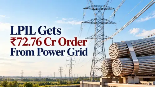 laser power infra secures powergrid htls reconductoring order Laser Power & Infra Secures ₹72.76 Crore Powergrid Order For Conductors And Transmission Line Reconductoring