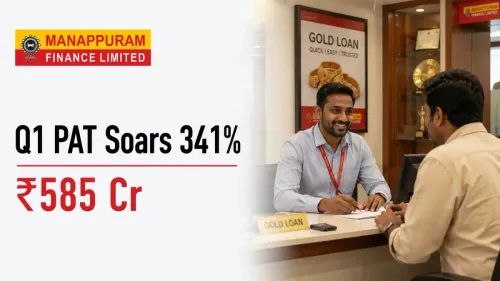 Manappuram Finance Q1 FY 2026-27 Results: PAT Soars 341% To ₹585 Crore