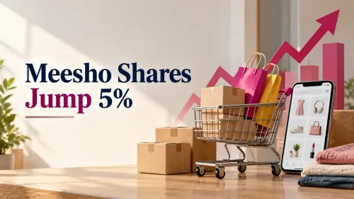 meesho share price festive sale orders q2 update Meesho Shares Jump 5% On The BSE As Mega Blockbuster Sale 2026 Opens With 75% Order Growth On A YoY Basis