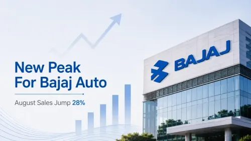 Bajaj Auto Hits 52-Week High Of Rs 12,470 As August Sales Jump 28%, Exports Drive Growth