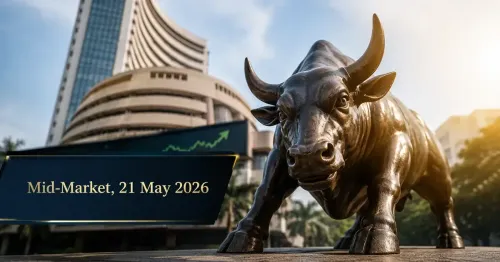21 May 2026: Nifty, Sensex Edge Higher In Mid-Session As Iran-US Talks Lift Global Risk Sentiment 