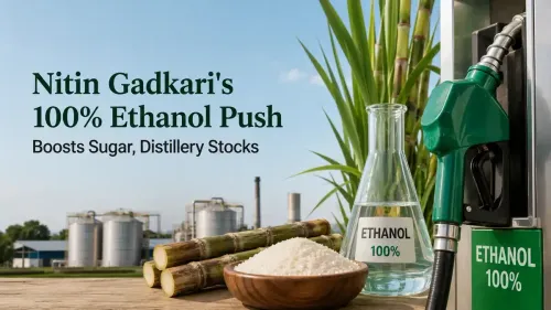 Nitin Gadkari's 100% Ethanol Push Sends Sugar And Distillery Stocks Higher