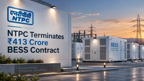 ntpc terminates 413 crore battery storage project contract NTPC Terminates ₹413 Crore BESS Contract