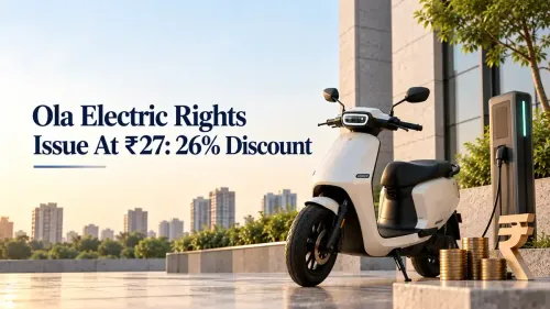 ola electric rights issue rs 27 record date october 13 key dates Ola Electric Rights Issue At ₹27: 26% Discount