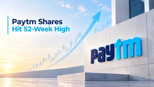 paytm share price jumps 5 percent 52 week high agentic ai push Paytm Share Price Jumps 5% to 52-Week High as Company Eyes Agentic AI Push