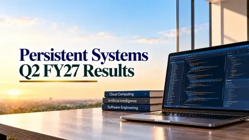 Persistent Systems Share Price Falls Over 5% After Q2 FY27 Results: Revenue Rises 30.3% To ₹4,663.9 Crore As Consolidated Net Profit Falls 25.4%