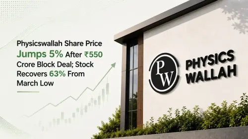 Physicswallah Share Price Jumps 5% After ₹550 Crore Block Deal