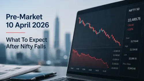 Pre-Market 10 April 2026: What To Expect After Nifty Falls To 23,775; Oil Near $100, GIFT Nifty Positive