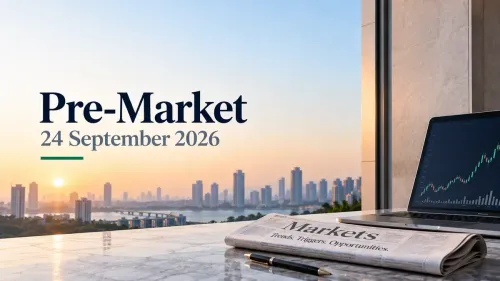Pre-Market 24 September 2026: GIFT Nifty Points To Weak Opening; Global Cues In Focus