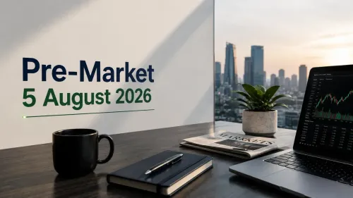 pre market 5 august 2026 gift nifty market outlook Pre-Market 5 August 2026: Sensex Falls 210 Points; GIFT Nifty Signals Positive Start; Key Triggers Today