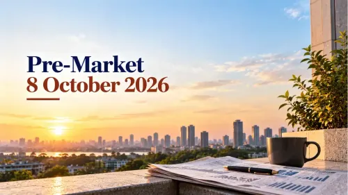 Pre-Market 8 October 2026: GIFT Nifty Signals Cautious Start Today As Rupee Hits Record Low After RBI Hikes Repo Rate