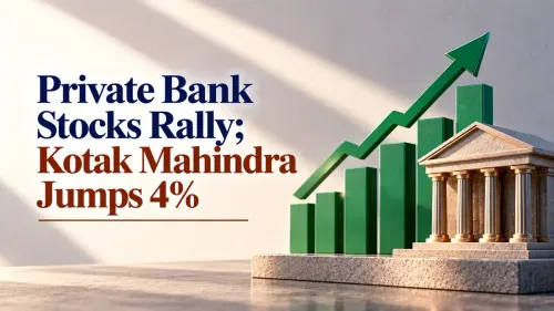 private bank stocks kotak mahindra bank q2 growth Private Sector Bank Stocks Rally as Q2 Credit Growth Accelerates; Kotak Mahindra Bank Jumps 4%