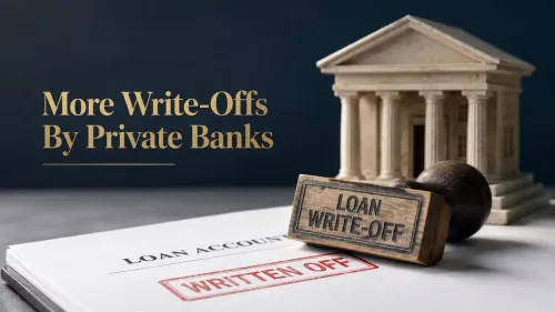 Private Banks Lead In Bad Loan Write-Offs In FY26, Stay Ahead In Deposit Growth