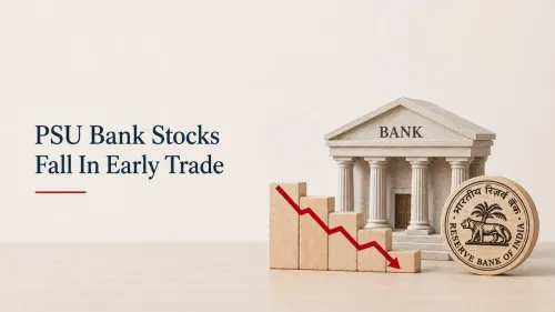 PSU Bank Stocks Fall In Early Trade As RBI Sticks To ECL Timeline   