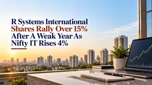 r systems international shares jump after annual fall as it stocks rally R Systems International Shares Rally Over 15% After A Weak Year As Nifty IT Rises 4% And ICRA Rating Draws Attention