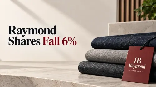 Raymond Share Price Today: Stock Falls 6% After Aerospace Order-Driven Rally 