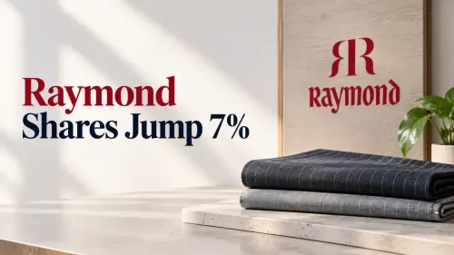 raymond share price jumps 7 percent fund raise aerospace orders stock rally Raymond Share Price Jumps 7% As Fund Raise, Aerospace Orders Add Fuel To Stock Rally