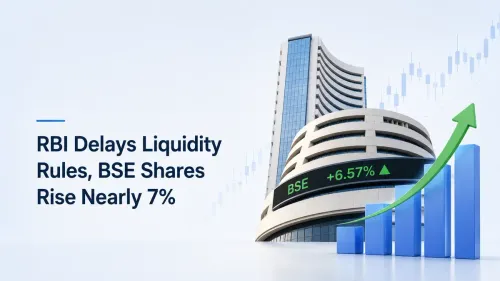 RBI Delay Of Revised Liquidity Framework Lifts BSE Shares By Nearly 7% In Early Trade