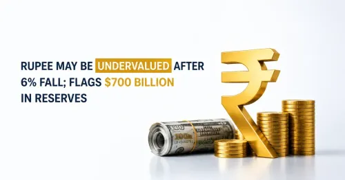 RBI Governor Says Rupee May Be Undervalued After 6% Fall; Flags $700 Billion In Reserves