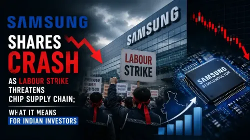 samsung-shares-crash-labour-strike